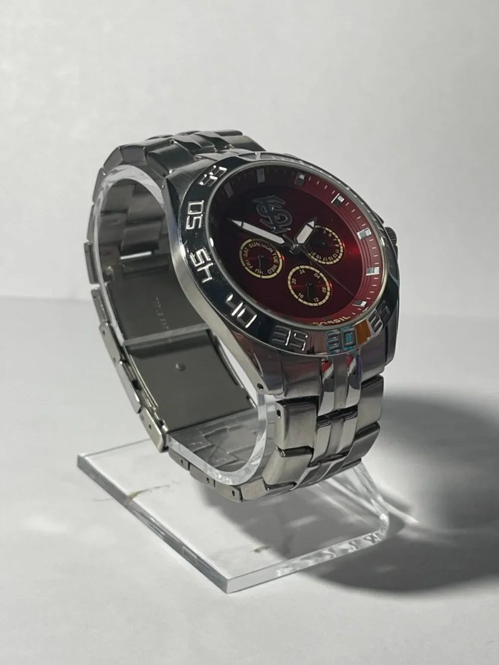 Florida State Seminoles NCAA Stainless-Steel Chronograph Watch by Fossil NEW